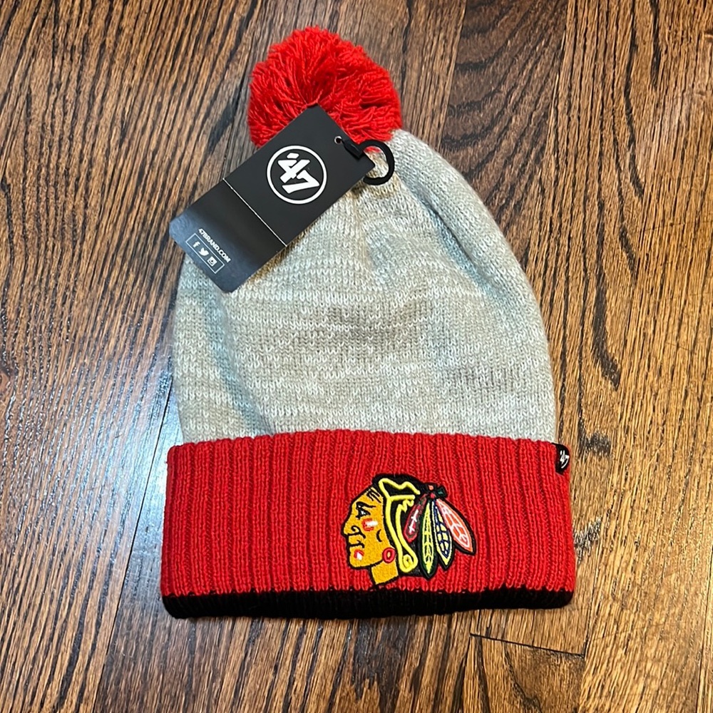 NEW ‘47 Brand Chicago Blackhawks Beanie hat